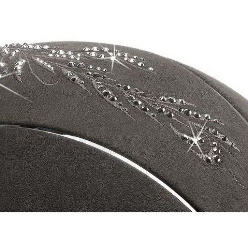 Casco Premium personalizado flores Swarovski - Imagen 5