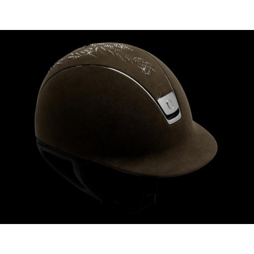 Casco Premium personalizado flores Swarovski - Imagen 6