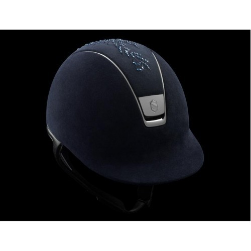 Casco Premium personalizado flores Swarovski - Imagen 7