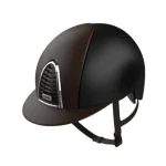 Casco Kep Cromo 2.0 textile frontal cuero