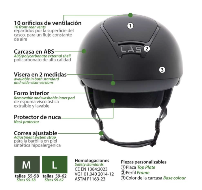 casco Las Opera