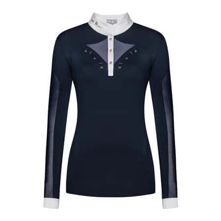 polo de concurso Cathrine Rosegold FAIR PLAY ( Manga Largas )