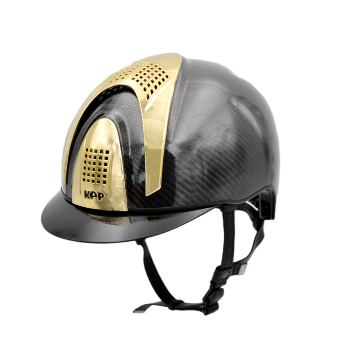 Casco KEP E-LIGHT Brillo Negro-Gold