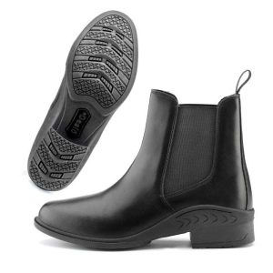 botines daslo cuero