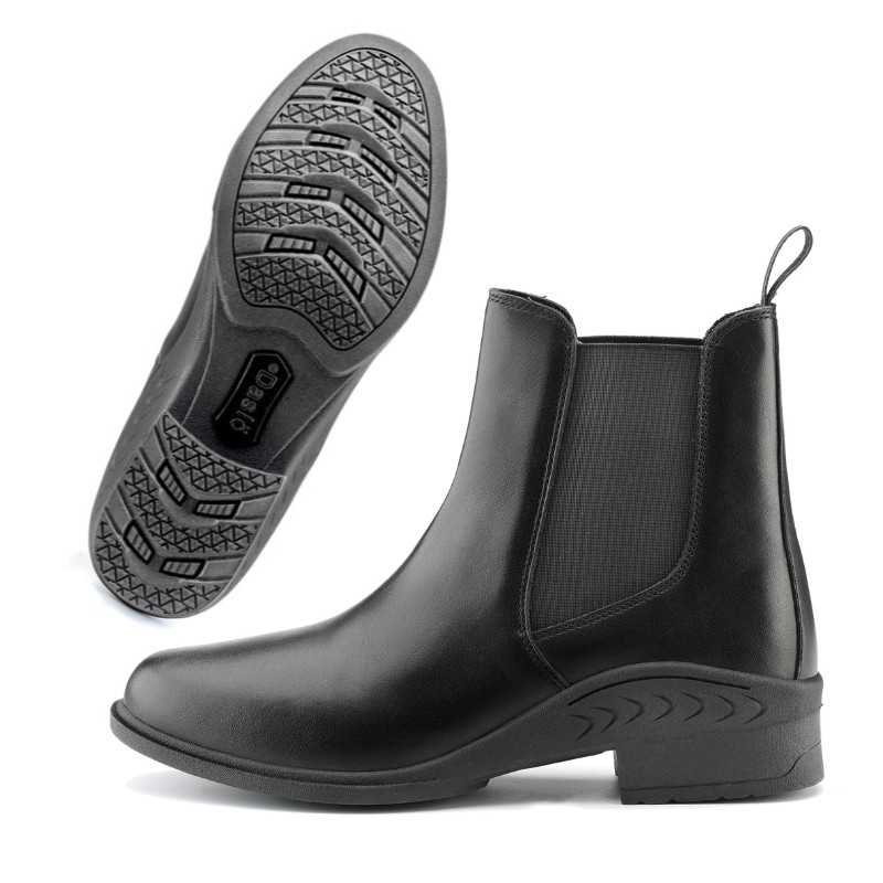 botines daslo cuero