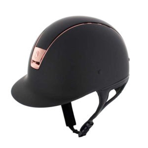 cascos samshield shadowmatt negro oro rose