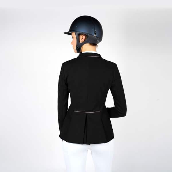 chaqueta victorine samshield negra oro rose