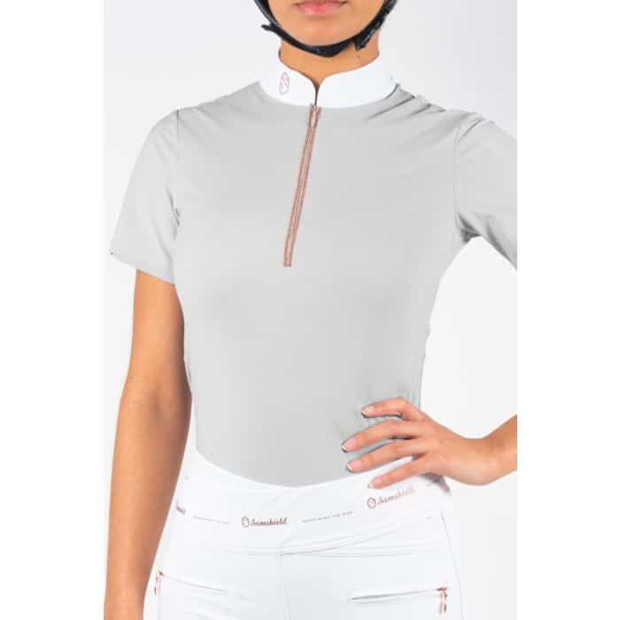 polo samshield aloise color ligth grey