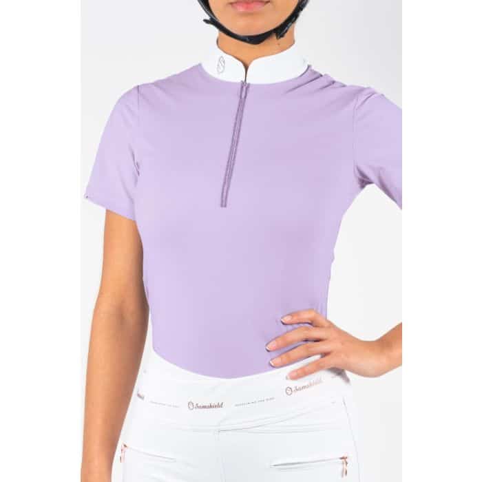 polo aloise samshield lila