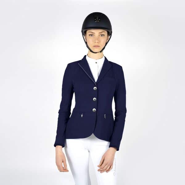 chaqueta de concurso samshield Victorine azul navy