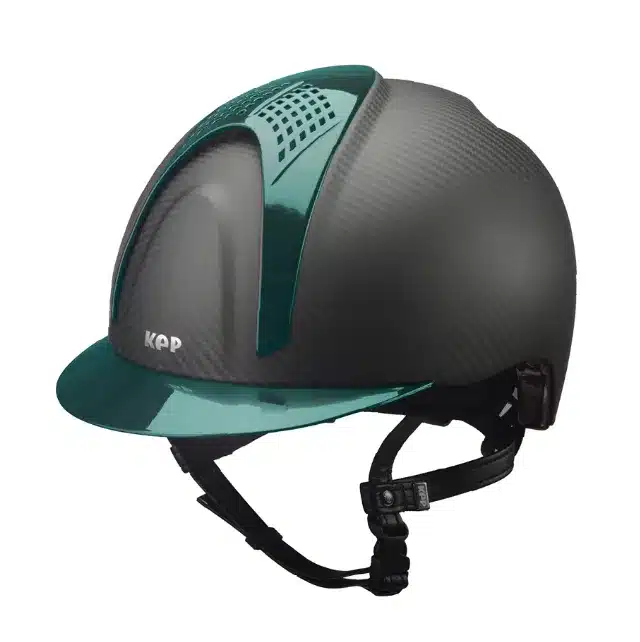 Casco KEP E-LIGHT NAKED Mate Inserciones verdes