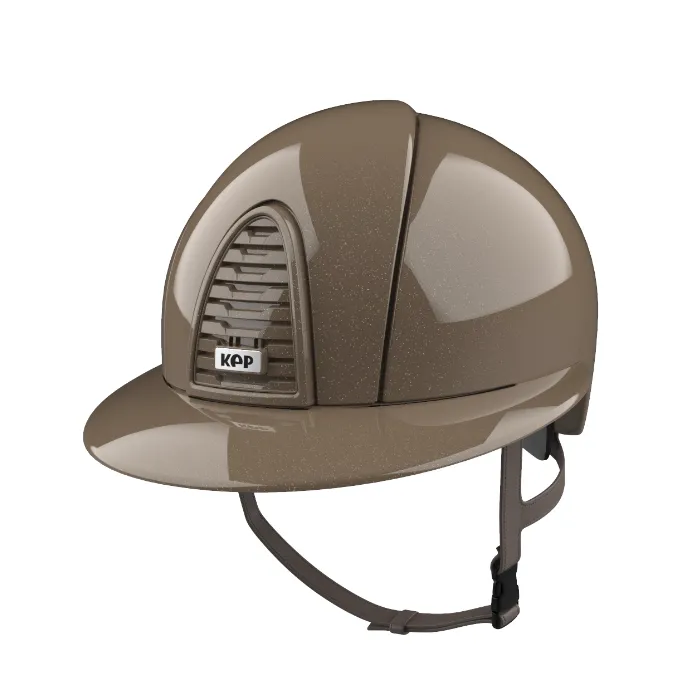 CASCO KEP CROMO 2.0 Metal Diamante Taupe