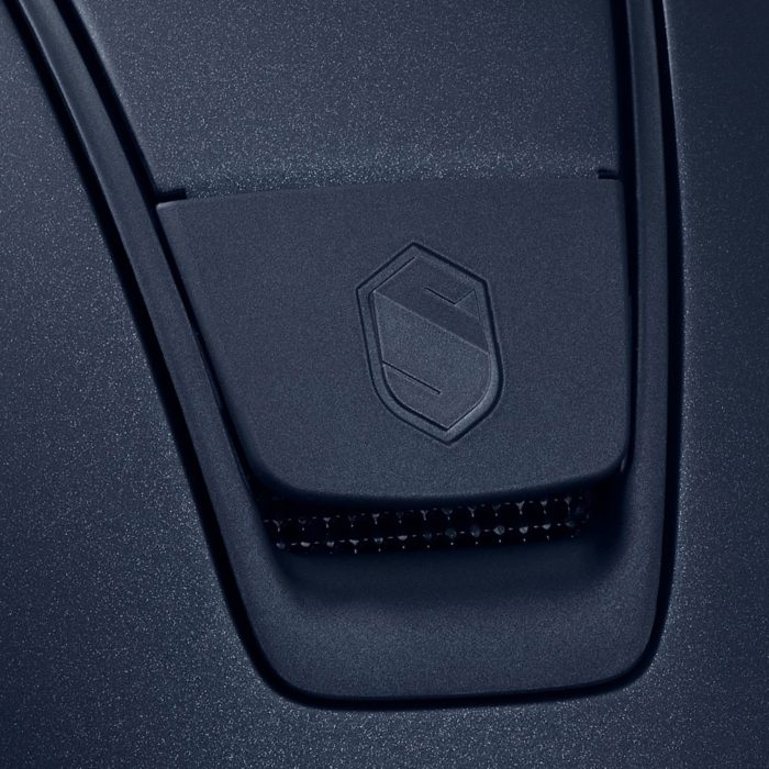 casco samshield miss shield shadowmatt dark line espacio horse