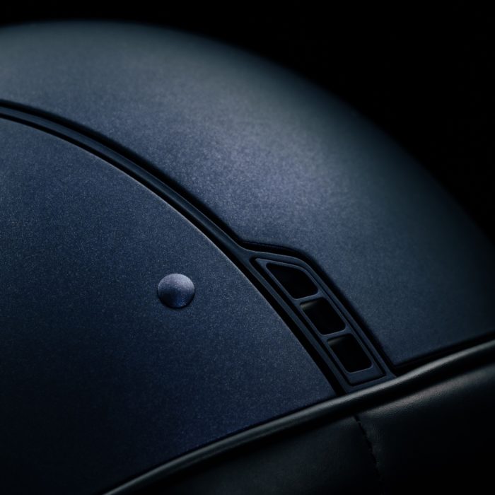 casco samshield miss shield shadowmatt dark line espacio horse