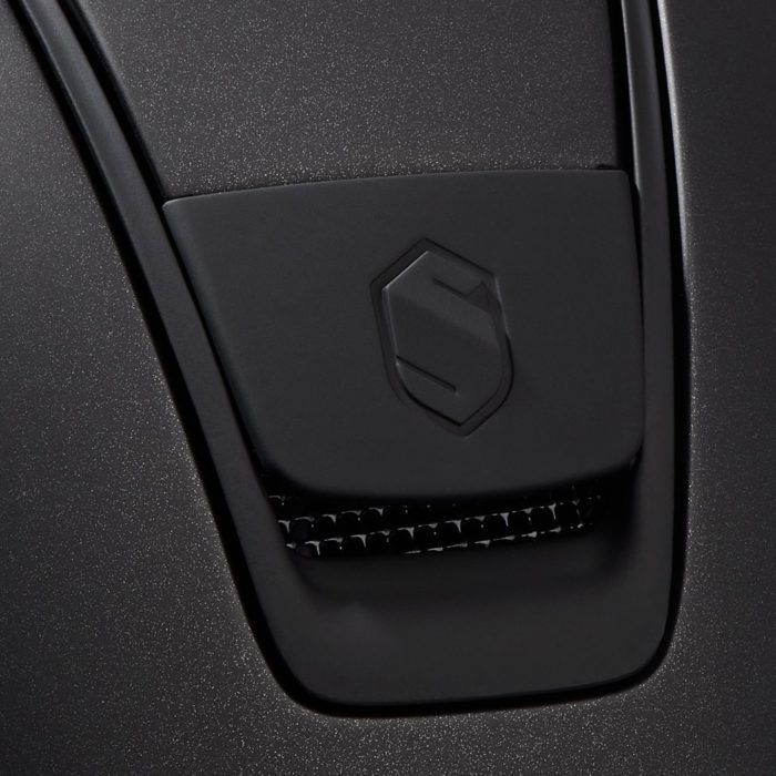 casco samshield miss shield shadowmatt dark line espacio horse