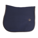 Mantilla azul  con cuero  Pony Kentucky