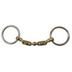 Filete Doma Anillas Embocadura con Bolas Jump´ing