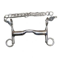 Bocado Doma embocadura con puente inoxidable Jump´ing