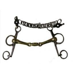 Bocado Pelham embocadura 3 piezas Jump´ing