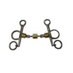 Bocado Pelham embocadura con rodillos Jump´ing