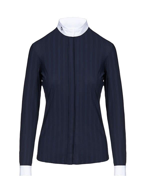 Camisa con Rayas mujer Mangas largas Cavaleria toscana - Imagen 2