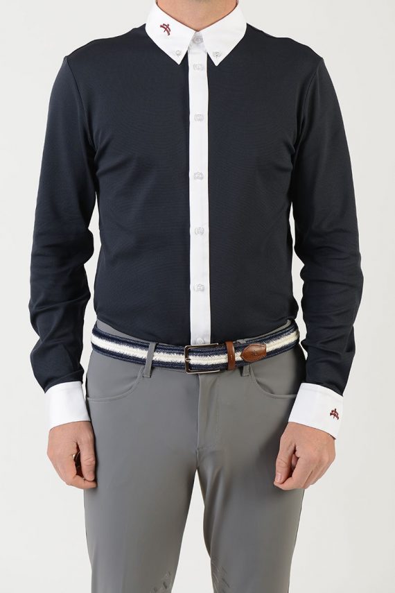 Camisa manga larga hombre LOUIS MAKEBE - Imagen 2