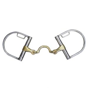 Filete Anilla D embocadura 3 piezas puente y pasadores Jump´ing