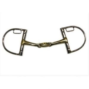 Filete Anilla D embocadura 3 piezas y pasadores Jump´ing