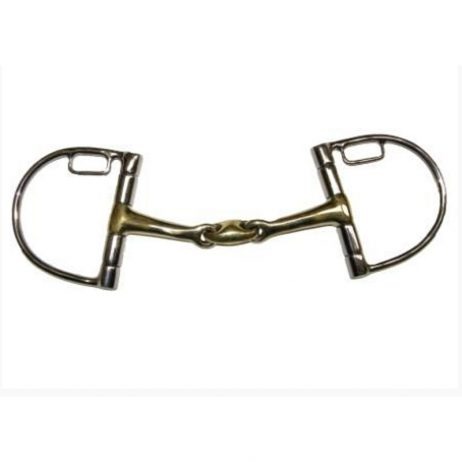 Filete Anilla D embocadura 3 piezas y pasadores Jump´ing