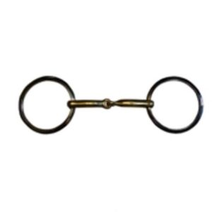 Filete Anillas Grandes embocadura cuadrada 14mm Jump´in