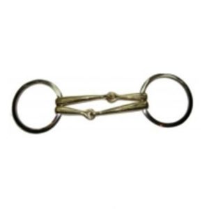 Filete Anillas Grandes planas de doble embocadura Jump´ing