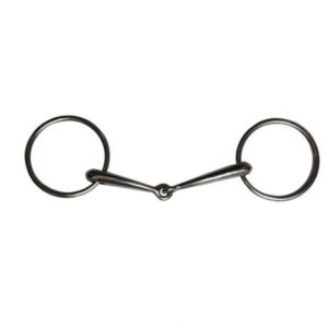 Filete Anillas embocadura hueca inoxidable Jump´ing