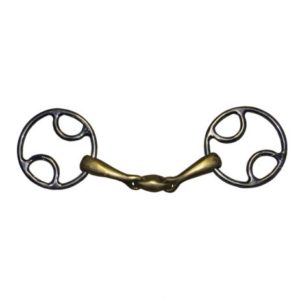 Filete con pasadores embocadura 3 piezas Jump´ing