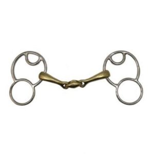 Filete pessoa aleman embocadura 3 piezas new style Jump´ing