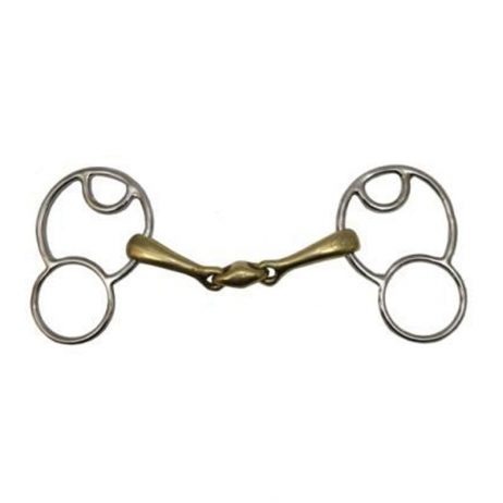 Filete pessoa aleman embocadura 3 piezas new style Jump´ing