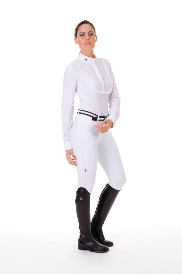 polo manga larga angela makebe