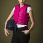 chaleco protector de equitacion