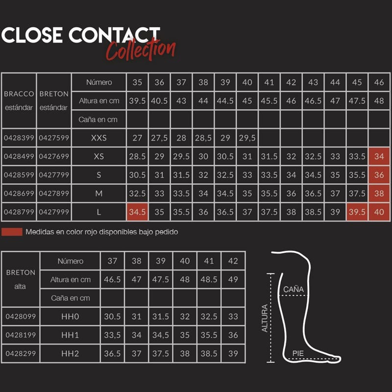 medidas tattini bracco