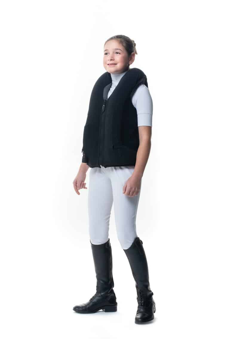 chaleco freejump airbag niño espacio horse tienda hipica vigo