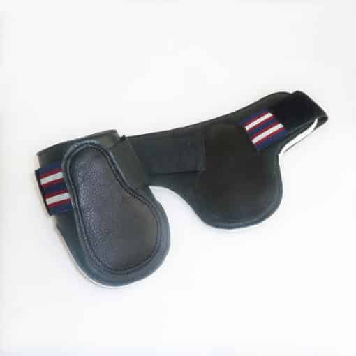 Protectores traseros cuero y fieltro